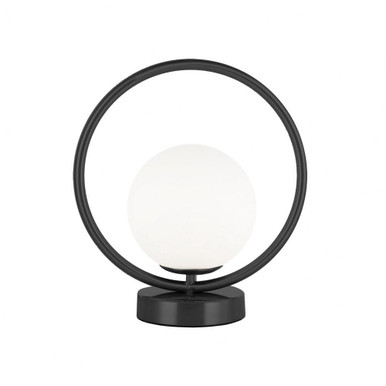 Adrienna 1 Light Table Lamp In Modern Style 11 x 10 Inches by Dainolite - ADR-101T-MB