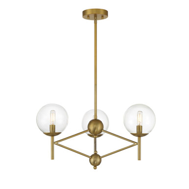 Auresa 3 Light Large Pendant 24 Inch Wide by Minka Lavery - 2796-695
