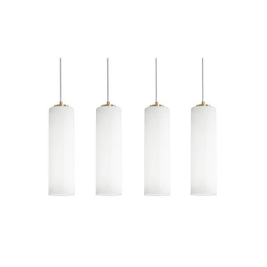 Leo 4 Light Pendant 7.5 Inch Tall and 36 Inch Wide by AFX - LEOP0412MBLNR4