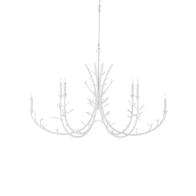 Twiggy 6 Light Oversized Chandelier by Currey Company - 9000-1207