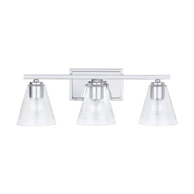Layla 3 Light Vanity Light by Capital - 138333CH-493