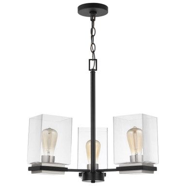Crossroads 3 Light Medium Chandelier by Nuvo - 60/7655