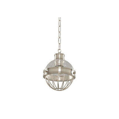 Montauk 1 Light Small Pendant 56 Inch Tall by Kalco - 311350PN