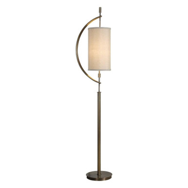 Balaour 1 Light Floor Lamp 15.5 inches by 10 inches deep by Uttermost - 28151-1