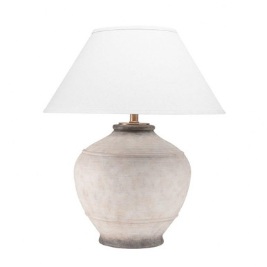Malta Transitional 1 Light Table Lamp by Hudson Valley - L1373-ASH