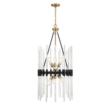 Santiago 6 Light Large Pendant by Savoy House - 3-1936-6-143