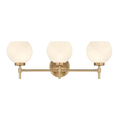 Hannah 3 Light Bath Vanity 8 Inch Tall and 24 Inch Wide by Savoy House - L8-9621-3