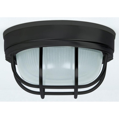 Economy 1 Light 8 Inch Wide Outdoor Flush Mount by Craftmade - Z394-TB
