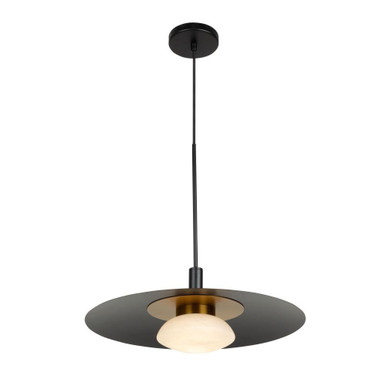 Camila 7W 1 LED Light Large Pendant by Artcraft - AC7460BK