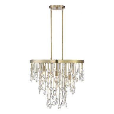 Livorno 4 Light Medium Chandelier by Savoy House - 1-1846-4-127