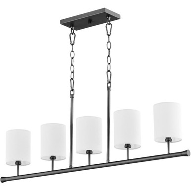 Harmony 5 Light Chandelier 8.75 Inches Tall and 4.25 Inches Wide by Quorum  - 647-5-59