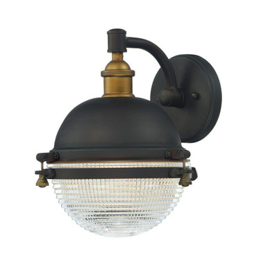 Portside 1 Light Outdoor Wall Lantern 11 Inch Tall by Maxim - 10182OIAB