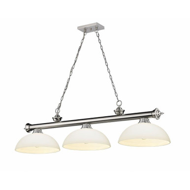 Cordon 3 Light Billiard 13.5 x 14 Inch by Z-Lite 2306-3BN-DMO14 - 2306-3BN-DMO14