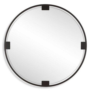 Cornelia Round Mirror 42.5 Inch Tall and 42.5 Inch Wide by Uttermost - 09986