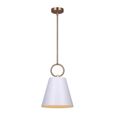 Irina 1 Light Medium Pendant by Canarm Inc - IPL642B01GDW