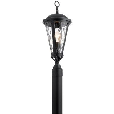 Cresleigh 1 Light Outdoor Post Lantern 23.5 x 9 Inch by Kichler - 49237bsl