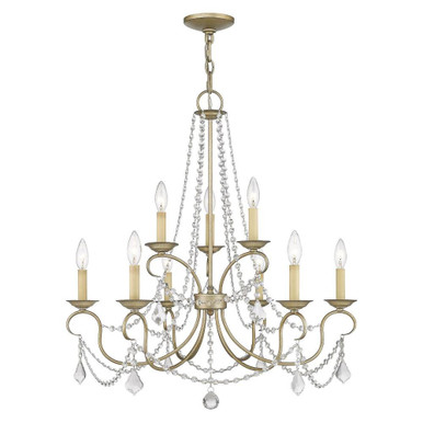 Pennington 9 Light Large Chandelier by Livex - 6519-73