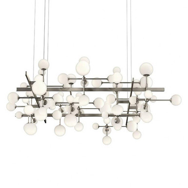 Nebula 252W 84 LED Square Large Chandelier 79.75 Inch Wide by Sonneman - 2068