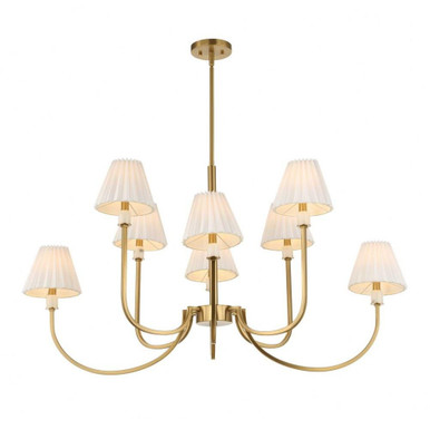 Poppins 8 Light Chandelier 25 Inch Tall and 45 Inch Wide by Uttermost - 21406