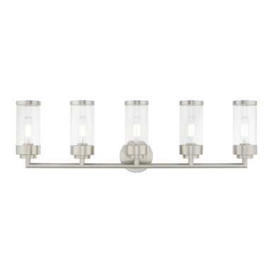 Hillcrest 5 Light Vanity Light by Livex - 10365