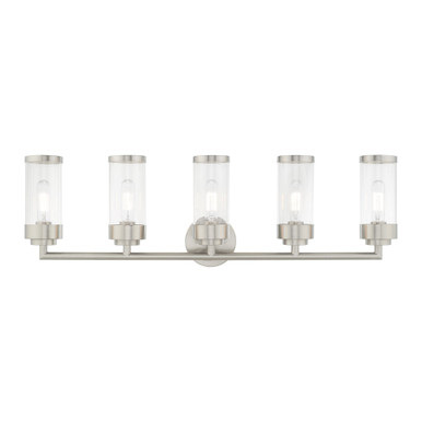 Hillcrest 5 Light Vanity Light by Livex - 10365