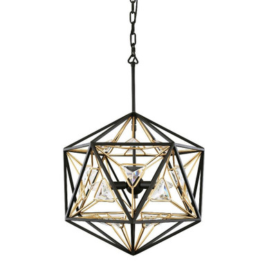 Marcia 3 Light Large Pendant by Varaluz - 353P03MBFG
