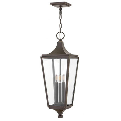Jaymes 3 Light Outdoor Small Pendant by Hinkley - 1292OZ