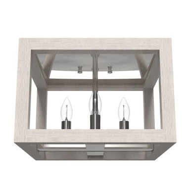 Squire Manor 4 Light 12.25 Inch Wide Flush Mount by Hunter Fans - 19997