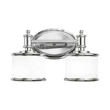Carlisle 2 Light Vanity Light by Vaxcel - CR-VLU002CH