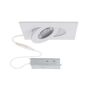 Lotos 6W 1 LED Square Adjustable Recessed Kit by WAC Limited - R2ESAR-W930-WT