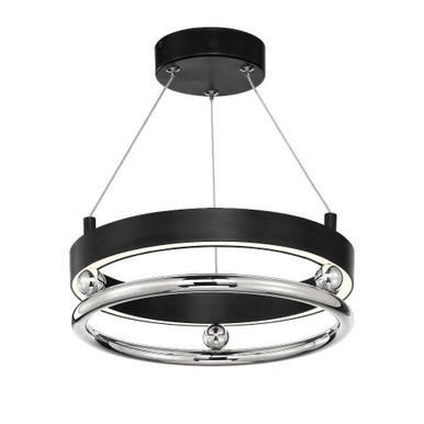 Grande Illusion 22W 1 LED Medium Pendant by Minka Metropolitan - N7991-572-L