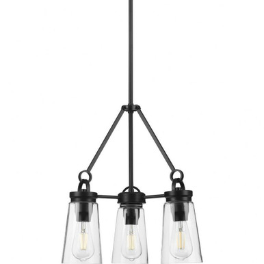 Stockbrace 3 Light Small Chandelier by Progress - P400235-031