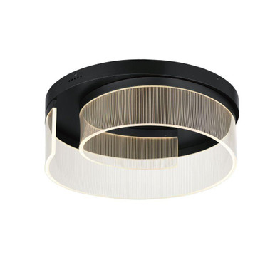 Sonata 35W 1 LED 19.75 Inch Wide Flush Mount by ET2 - E24779-133BK