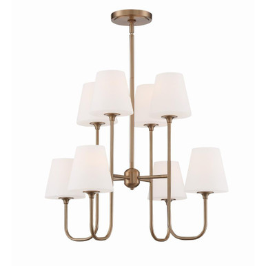 Keenan 8 Light Large Chandelier by Crystorama - KEE-A3008