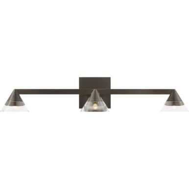 Midrand 25.5W 3 LED Crystal Bath Vanity by Visual Comfort Modern - SLBA758