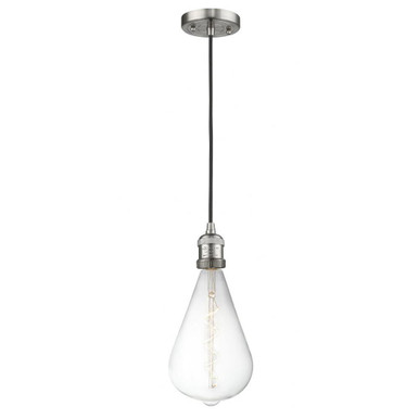 Bare Bulb 7W 1 LED Mini Pendant 3.5 x 2 Inches by Innovations  - 200C-SN-BB164LED