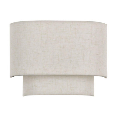 Manorwood 1 Light ADA Wall Sconce 8 Inch Tall and 11 Inch Wide by Livex - 41930-92