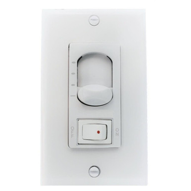 Accessory 4.5 Inch 3 Speed Fan Control by Craftmade - CM-8W