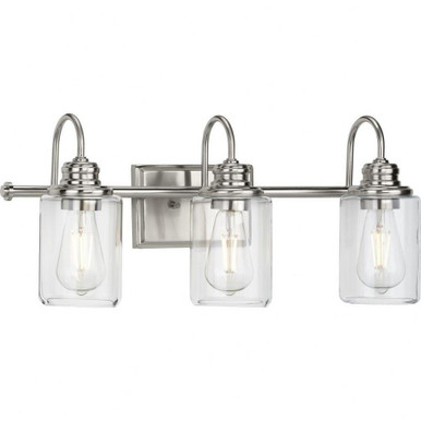 Aiken 3 Light Vanity Light by Progress - P300322