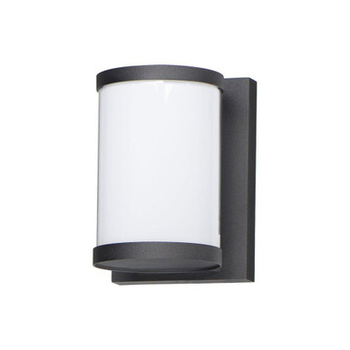 Barrel 1 LED Light Outdoor Wall Lantern by Maxim - 52125WTBK