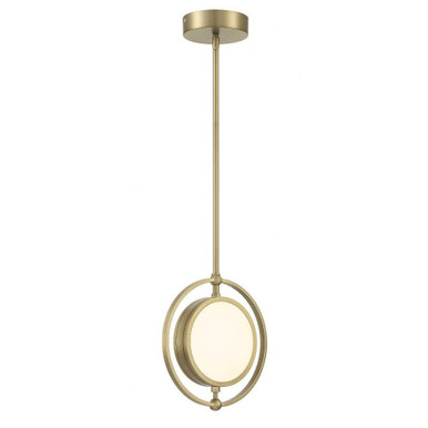Spectr 6W 1 LED Small Pendant by Minka Metropolitan - N7671-695-L