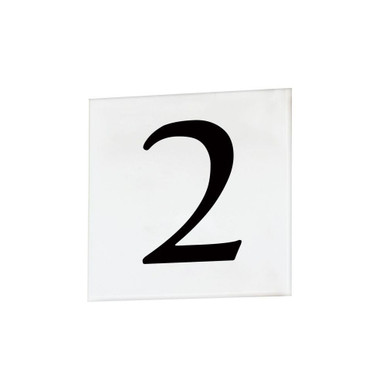 Serif 4.5 Inch 2 Square Tile by Maxim - 53662WT