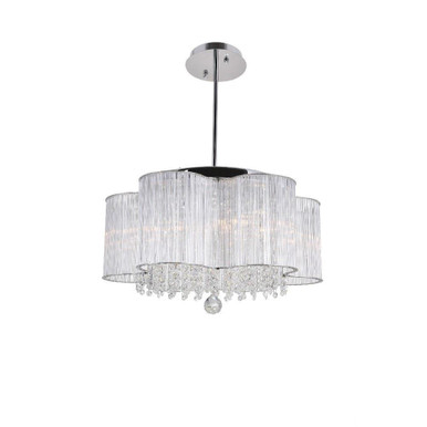 Spring Morning 7 Light Small Chandelier by CWI - 5319P20C