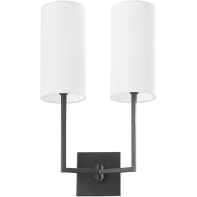 Merrick 2 Light Wall Sconce 20 Inch Wide by Quorum - 5174-259