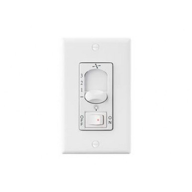 Universal Monte Carlo Fans Accessory Wall Control by Generation ESSWC-5-WH - ESSWC-5-WH