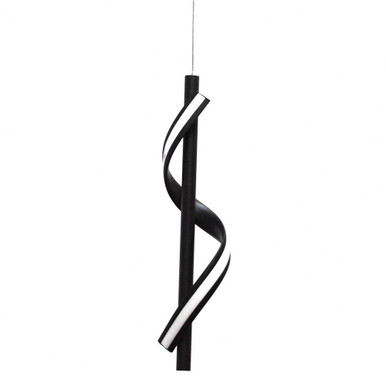 Justine 8W 1 LED Light Mini Pendant by Dainolite - jtn-178ledp-mb