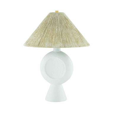 Centella 1 Light Table Lamp 24.25 Inches Tall and 18 Inches Wide by Mitzi - HL967201-AGB/WP