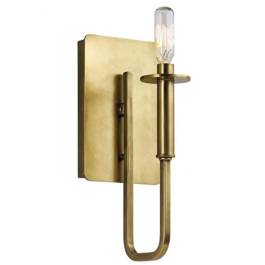 Alden 1 Light Wall Sconce by Kichler - 43363NBR