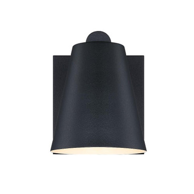 Cedar Mist 1 Light Outdoor Wall Mount 7.75 Inch Tall by Designers Fountain - D326M-7EW-BK