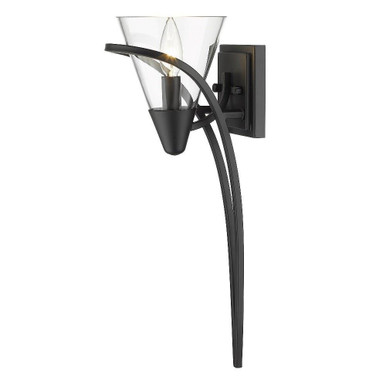 Olympia 1 Light Candle Style Wall Sconce by Golden - 1648-1W
